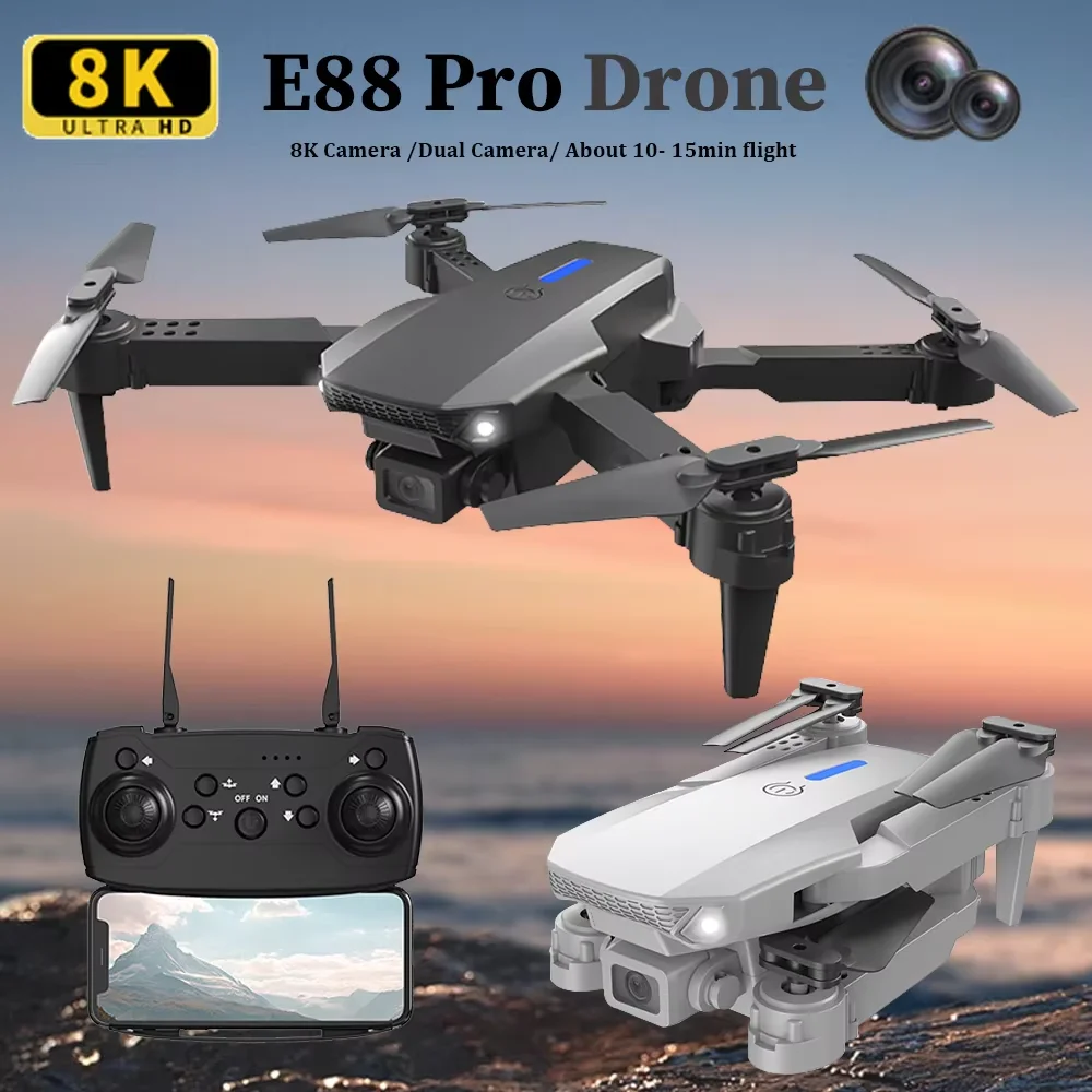 Eachine Drone E58 - 2025 E88 Professionelle HD RC-Drohne mit