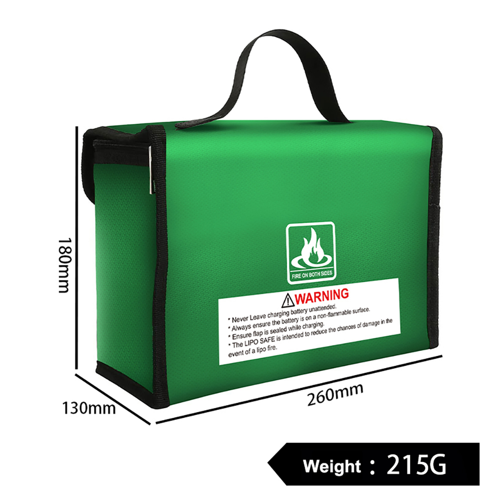 Drone Battery Case - Ovonic LiPo-Akku-Sicherheitstasche, tragbar, flammhemmend, wasserdicht, zur