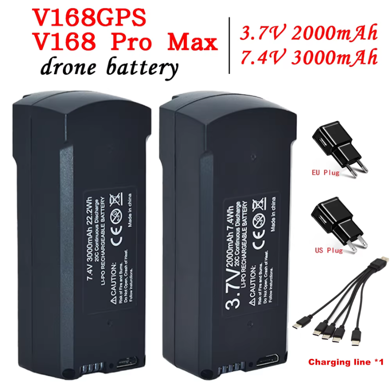 GPS V198 7,4V 3000mAh Akku RC  – Drone Battery Lipo Bewertung und Preis